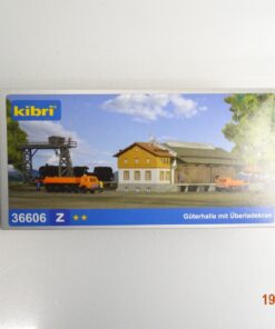 Kibri Z 36606 Güterhalle mit Überladekran Bausatz siehe Foto in OVP CK8297