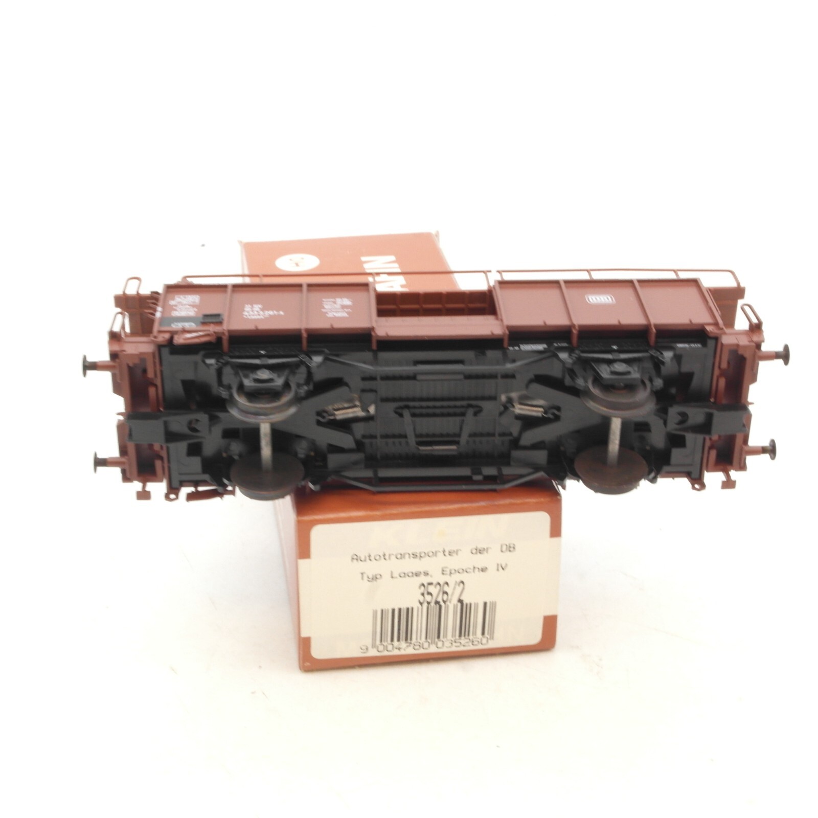 Klein Modellbahn H0 3526/2 Autotransporter der DB in OVP RG1642 – Bild 3