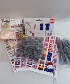 Konvolut Busch H0 1139 Fahnen-Set siehe Foto PK3155 o.