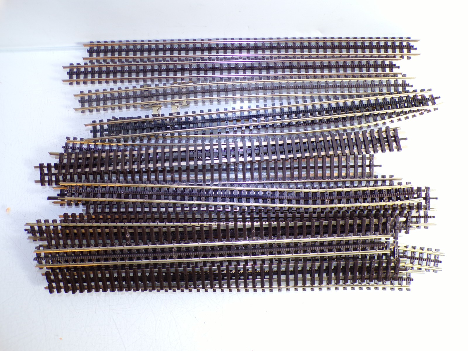 Konvolut Fleischmann Piccolo 9119 N Flexibles Zahnstangengleis 20tlg. PK2536 o.