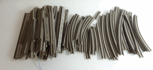 Konvolut Fleischmann Piccolo Spur N Gleis ca. 120 tlg. siehe Foto PK1615 o. – Bild 3