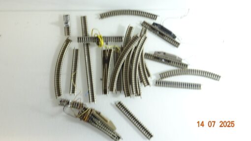 Konvolut Fleischmann Piccolo Spur N Gleis ca. 25tlg. siehe Foto CK9628 o. – Bild 3