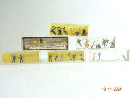 Konvolut H0 Figuren-Sets siehe Fotos in OVP CK3973