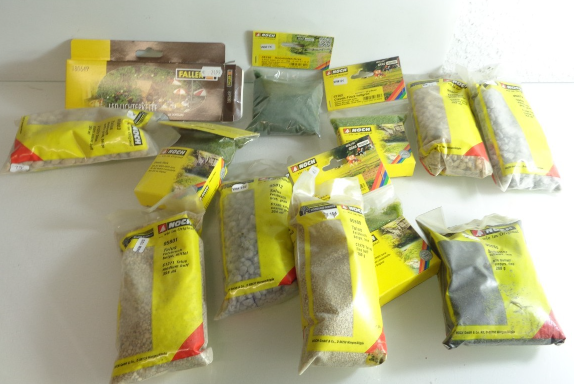 Konvolut H0 Landschaftsbau siehe Foto PK2065 o.