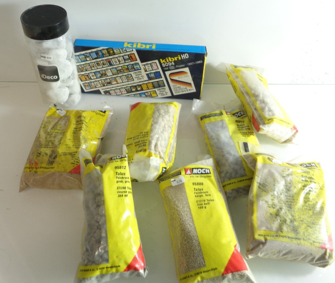 Konvolut H0 Landschaftsbau siehe Foto PK2066 o.