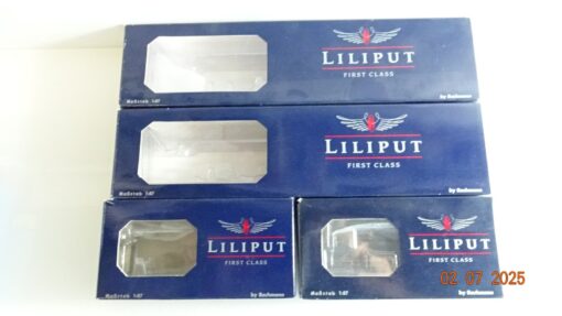 Konvolut Liliput H0 Leerverpackung 4 Stück siehe Foto CK9254 – Bild 3