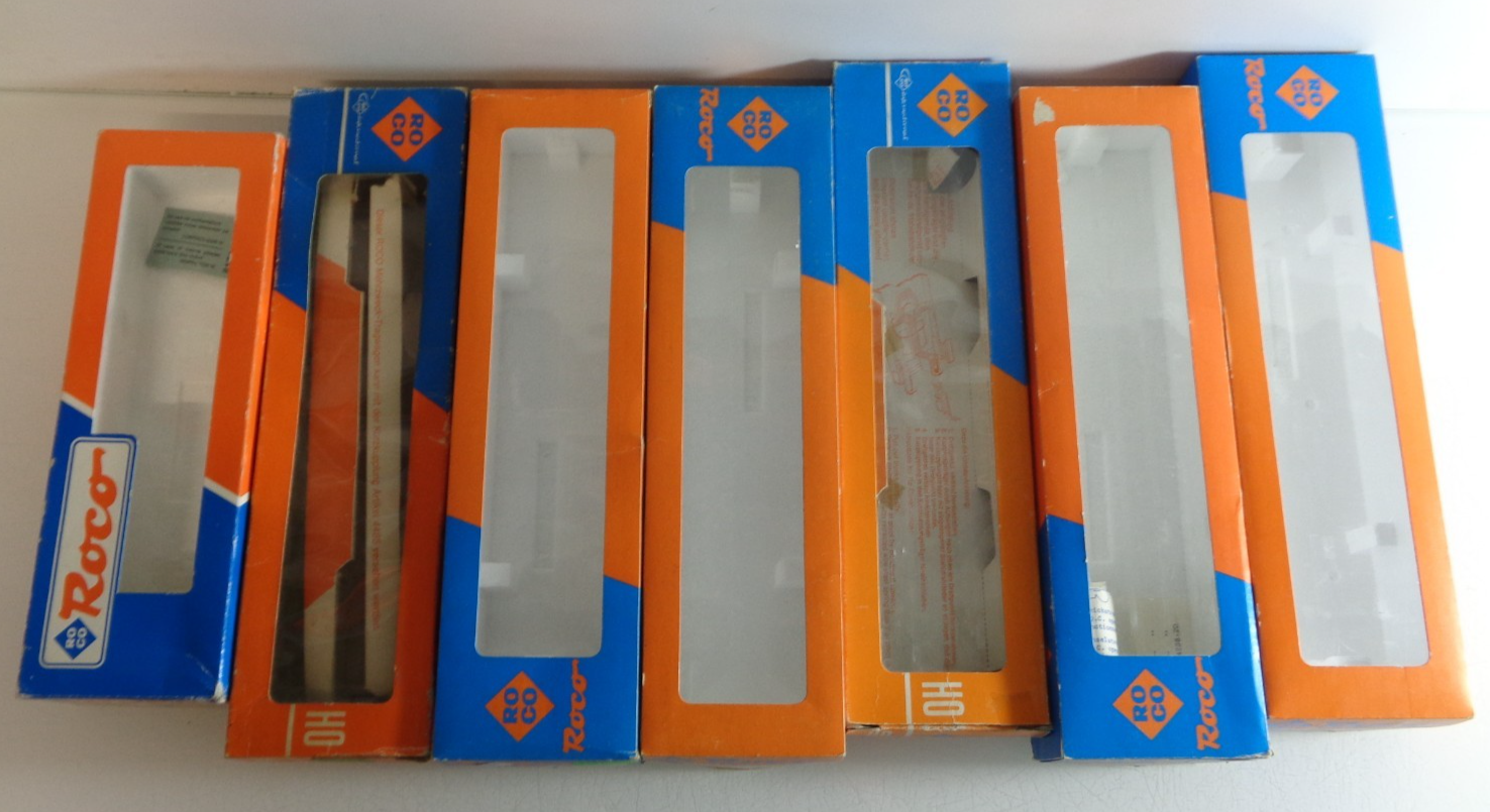 Konvolut Roco H0 Leerverpackung 7 Stück siehe Foto PK1918 – Bild 3