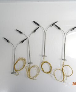 Konvolut Spur H0 Doppelpeitschen Leuchte 4 Stück siehe Foto CK8464 o.