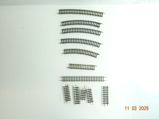 Konvolut Trix Spur N Gleis 12tlg. siehe Foto CK6546 o.