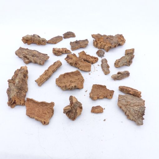 Konvolut diverse Korkfelsen feine Struktur 3-10cm in Tüte siehe Bilder o. EX7028