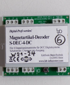 LDT S-DEC-4-DC Magnetartikel-Decoder mit Gehäuse siehe Foto PK2866 o.