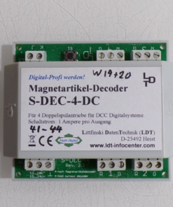 LDT S-DEC-4-DC Magnetartikel-Decoder mit Gehäuse siehe Foto PK2869 o.