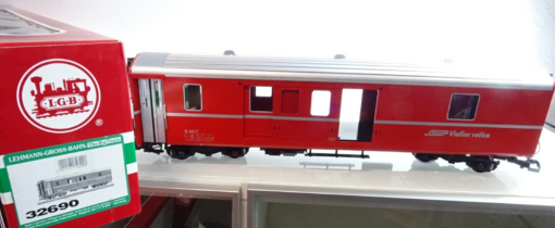 LGB 32690 RhB Gepäckwagen D 4217 neuwertig in OVP CK7537