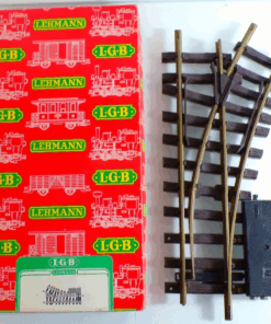 LGB Spur G 1200 Weiche rechts mit Antrieb siehe Foto in OVP PK2323