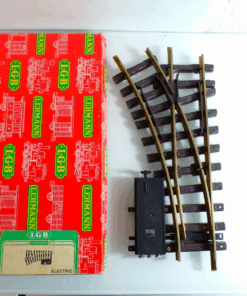 LGB Spur G 1210 Weiche links mit Antrieb siehe Foto in OVP PK2321