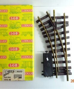 LGB Spur G 1215 Weiche links mit Antrieb siehe Foto in OVP PK850