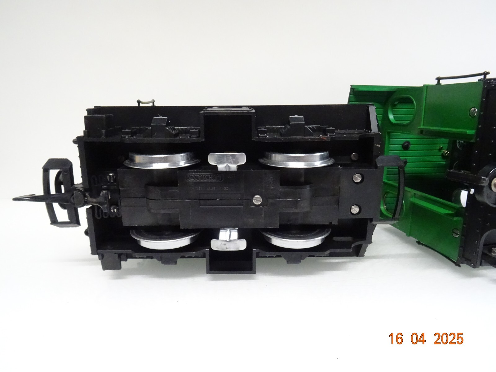 LGB Spur G 2017 D US Western - Dampflok grün schwarz in OVP JL135 – Bild 6