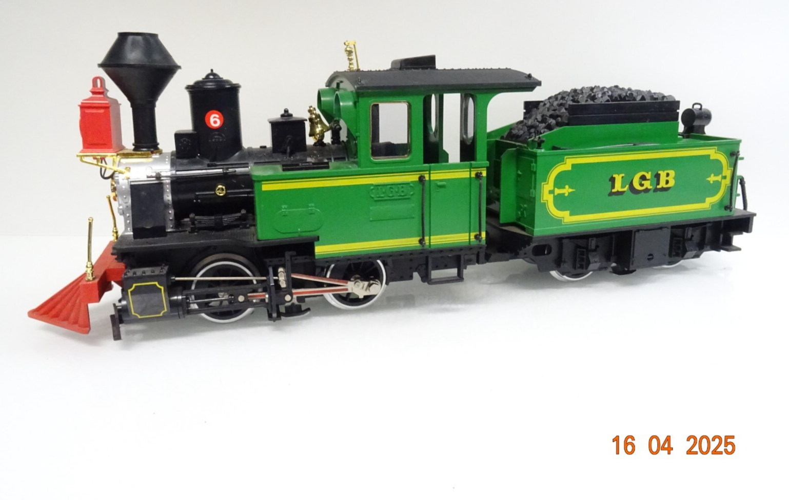 LGB Spur G 2017 D US Western - Dampflok grün schwarz in OVP JL135