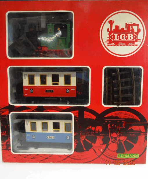 LGB Spur G 20301 Startpackung mit Personenzug und Gleiskreis in OVP JL2247 – Bild 3