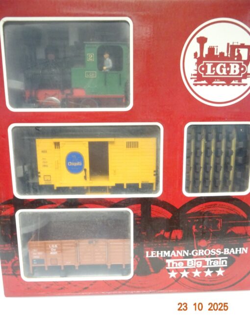 LGB Spur G 20401 Startpackung mit Güterzug und Gleiskreis in OVP JL2248 – Bild 6