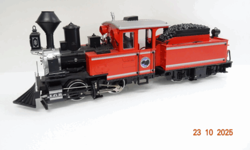 LGB Spur G 2117D Dampflok + 69476 Tender mit Antrieb in EVP JL3792