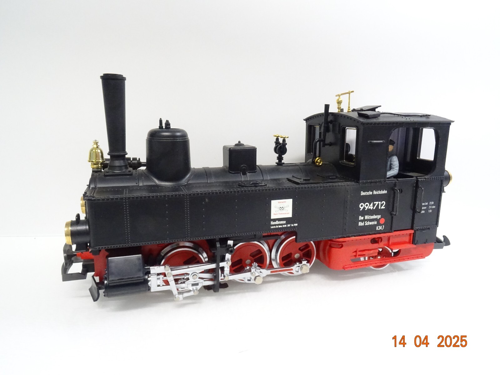 LGB Spur G 21701 Dampflok BR 99 4712 der DR Digital in OVP JL66