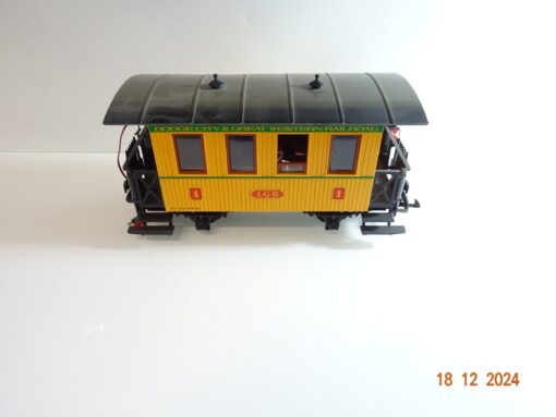 LGB Spur G 3000 Personenwagen Dodge City Great Western Rail siehe Foto CK4970 o.
