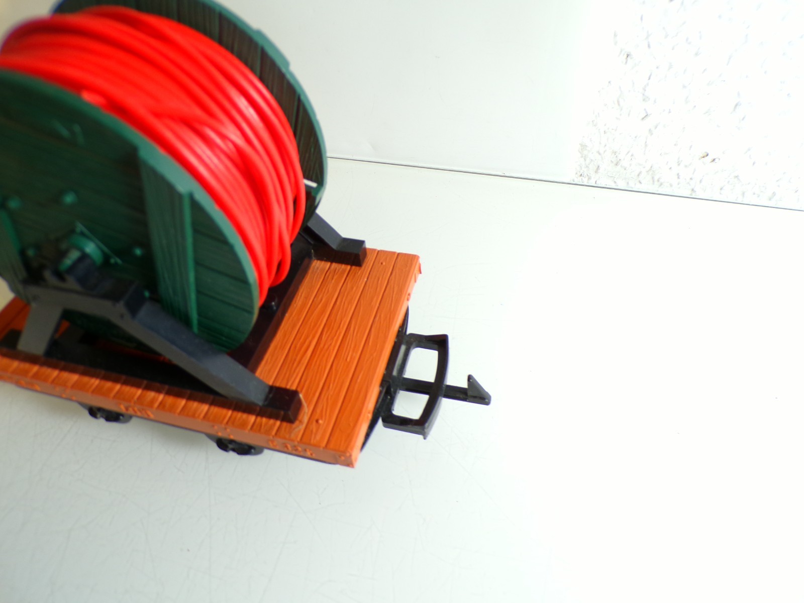 LGB Spur G 4046 Flachwagen mit Kabeltrommel siehe Foto in OVP PK2272 – Bild 4