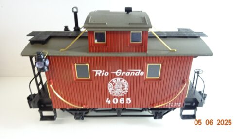 LGB Spur G 40650 Caboose "Rio Grande 4065" braun USA in OVP CK8666 – Bild 3