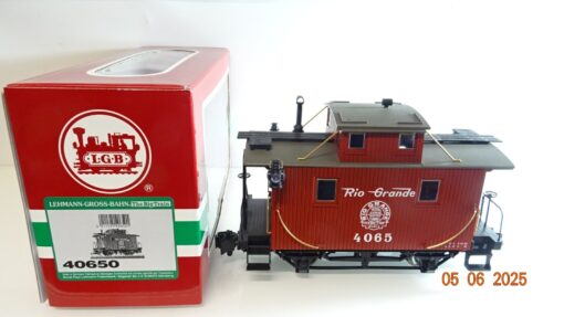 LGB Spur G 40650 Caboose "Rio Grande 4065" braun USA in OVP CK8666