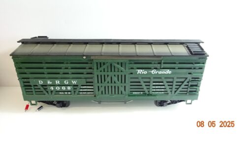 LGB Spur G 4068 Rio Grande Viehwagon grün siehe Foto in OVP CK8095 – Bild 3