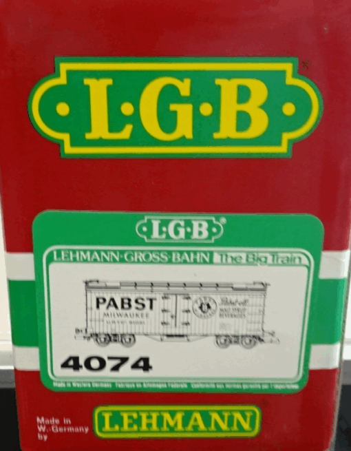 LGB Spur G 4074 US Kühlwagen U.R.T.C 91021 Pabst Milwaukee in OVP PK261 – Bild 6
