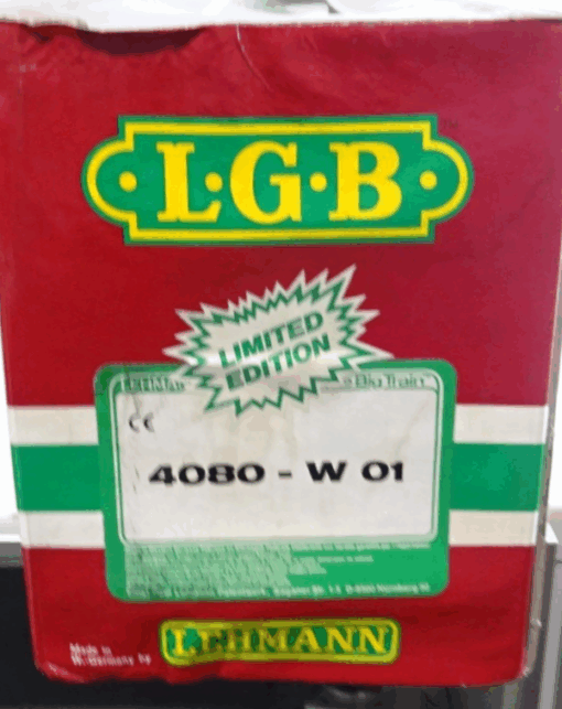 LGB Spur G 4080 - W 01 Kesselwagen White 10 Pass in OVP PK207 – Bild 6