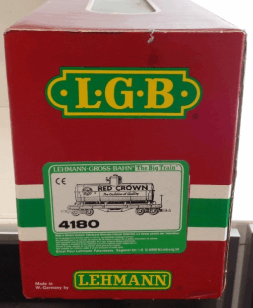 LGB Spur G 4180 US-Kesselwagen Red Crown siehe Foto in OVP PK1561 – Bild 6