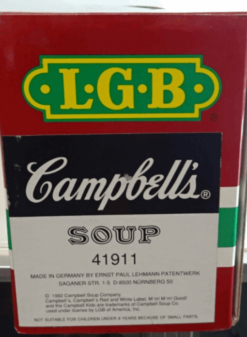 LGB Spur G 41911 Campbell´s Soup siehe Foto in OVP PK137 – Bild 6