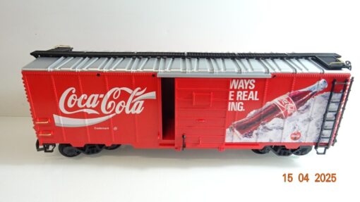 LGB Spur G 42911 Box Car Coca Cola mit Kadee Kupplungen neuwertig in OVP CK7518 – Bild 4