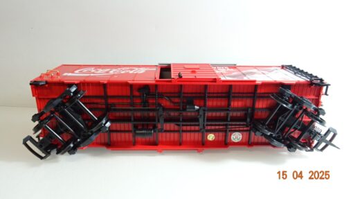LGB Spur G 42911 Box Car Coca Cola mit Kadee Kupplungen neuwertig in OVP CK7518 – Bild 7