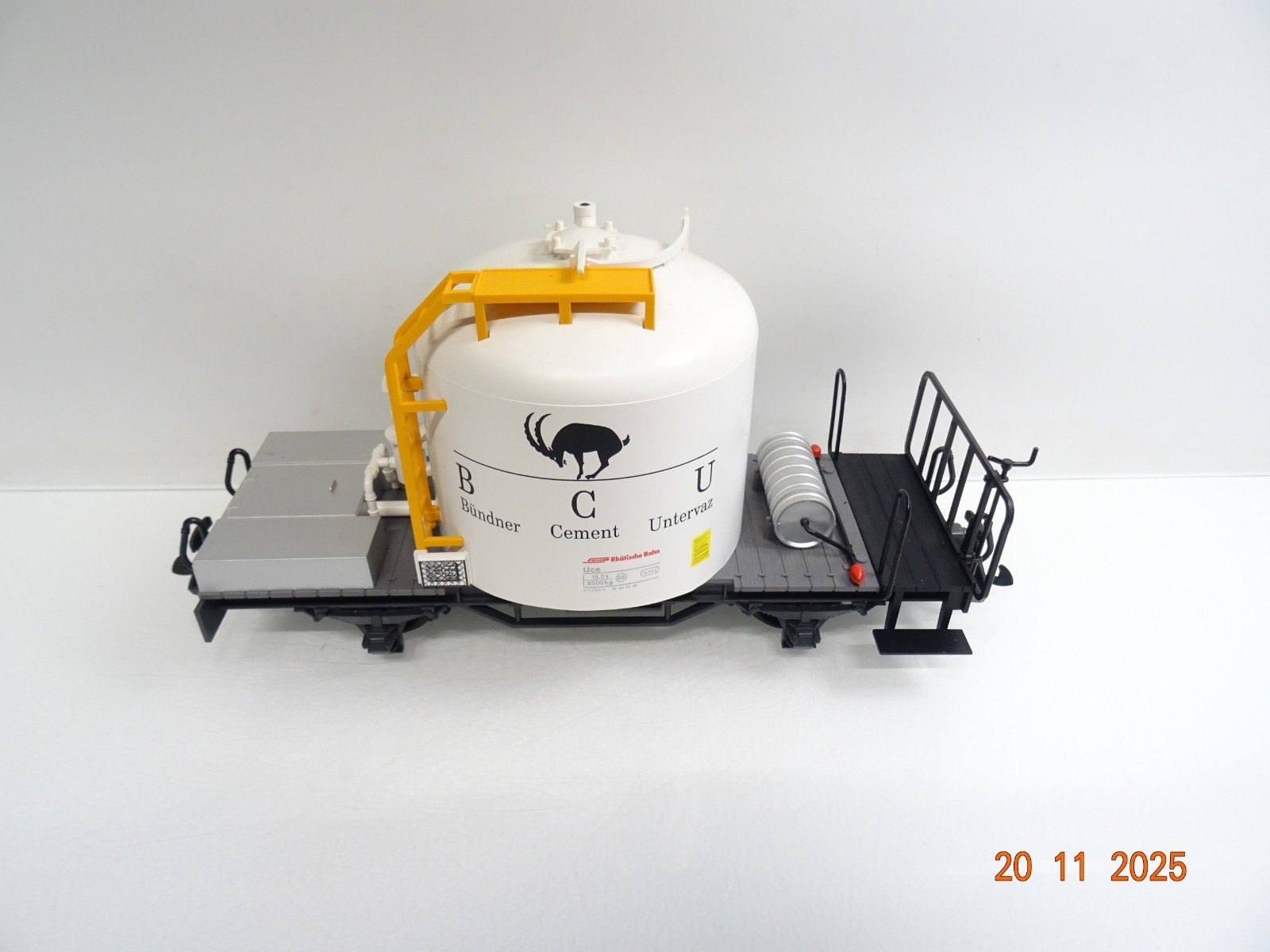 LGB Spur G 43250 Zementsilowagen BCU siehe Foto in OVP PK2372