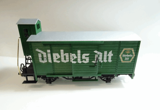 LGB Spur G 43260 Güterwagen Diebels Alt neuwertig in OVP AR6408 – Bild 3