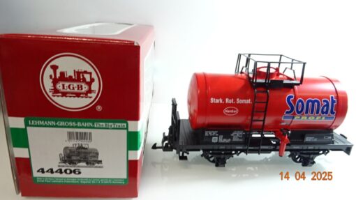 LGB Spur G 44406 Kesselwagen Somat neuwertig in OVP CK7511