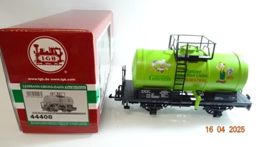 LGB Spur G 44408 Kesselwagen mein schöner Garten neuwertig in OVP CK7547