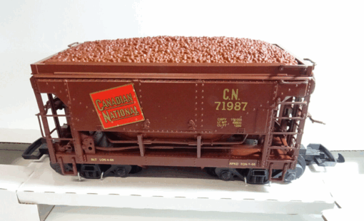 LGB Spur G 46040 Güterwagen Canadian National mit Ladung neuw.  in OVP AR6306 – Bild 3