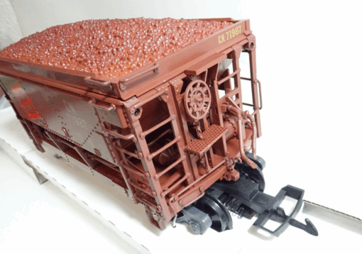 LGB Spur G 46040 Güterwagen Canadian National mit Ladung neuw.  in OVP AR6306 – Bild 4