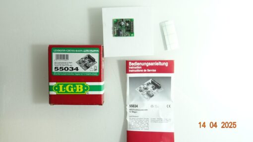 LGB Spur G 55034 MZS Funktionsdecoder siehe Foto in OVP CK7496