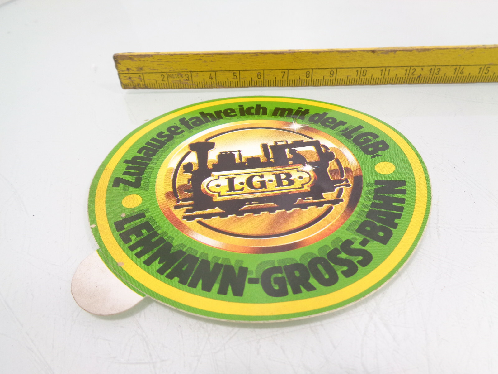 LGB Spur G Aufkleber Zuhause fahre ich mit der LGB ca. 10 cm HS4506 o. – Bild 3