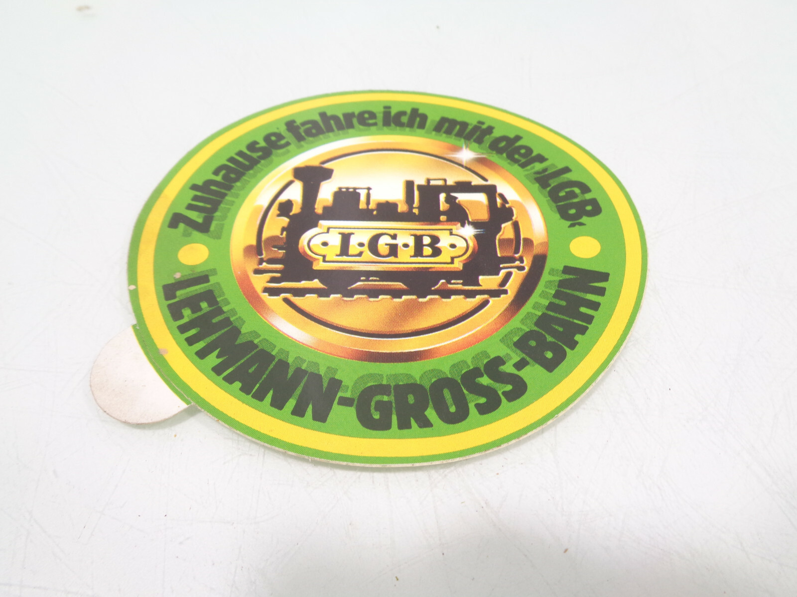 LGB Spur G Aufkleber Zuhause fahre ich mit der LGB ca. 10 cm HS4506 o.