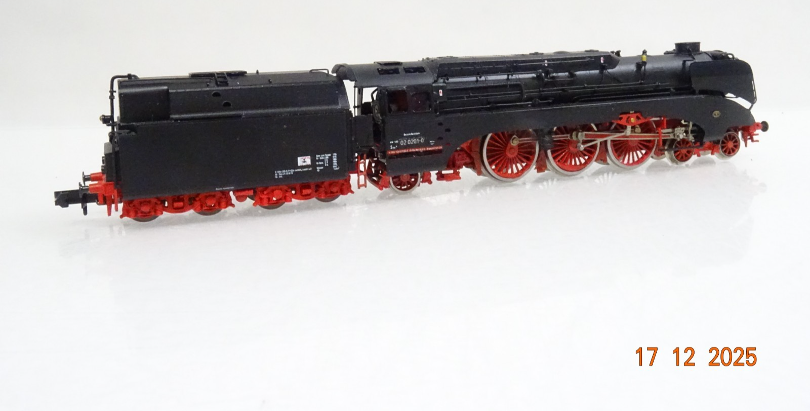 Lemke Collection N LC2602 Dampflok BR 02 0201 der DR in OVP JL5199 – Bild 3