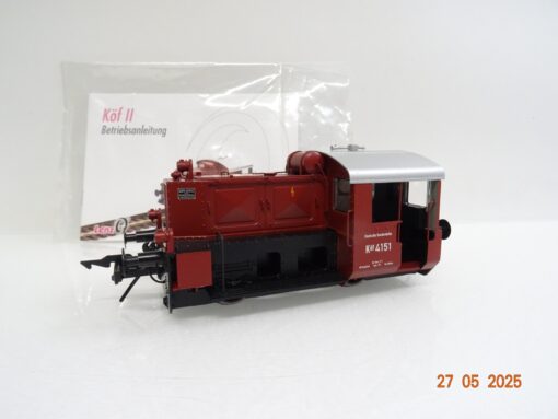 Lenz Spur 0 40150 Diesellok Köf 4151 der DB Digital in VP JL804