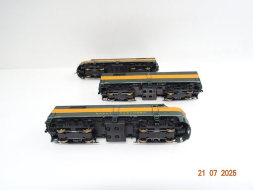 Life-like H0 US Diesellok 3tlg. Alco Great Northern 2x Antrieb JL1685 o. – Bild 5