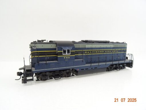 Life-like H0 US Diesellok GP 9 RSE-4C Baltimore and Ohio JL1687 o.
